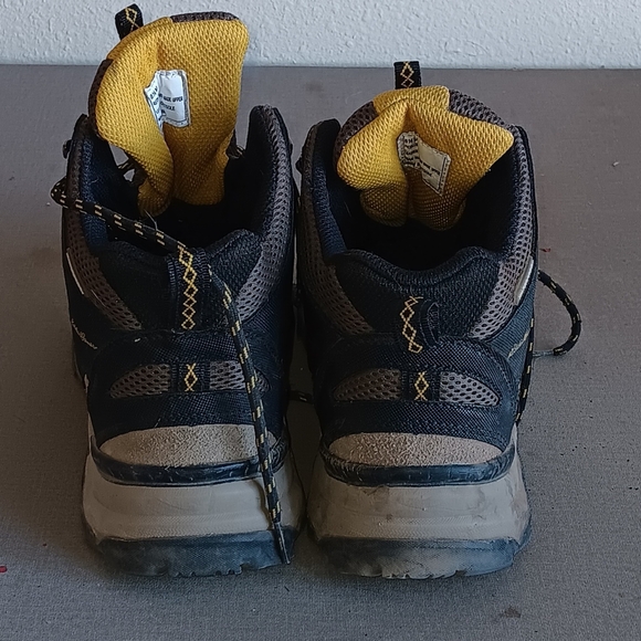 Eddie Bauer Kids Hiking Shoes - Black and Yellow